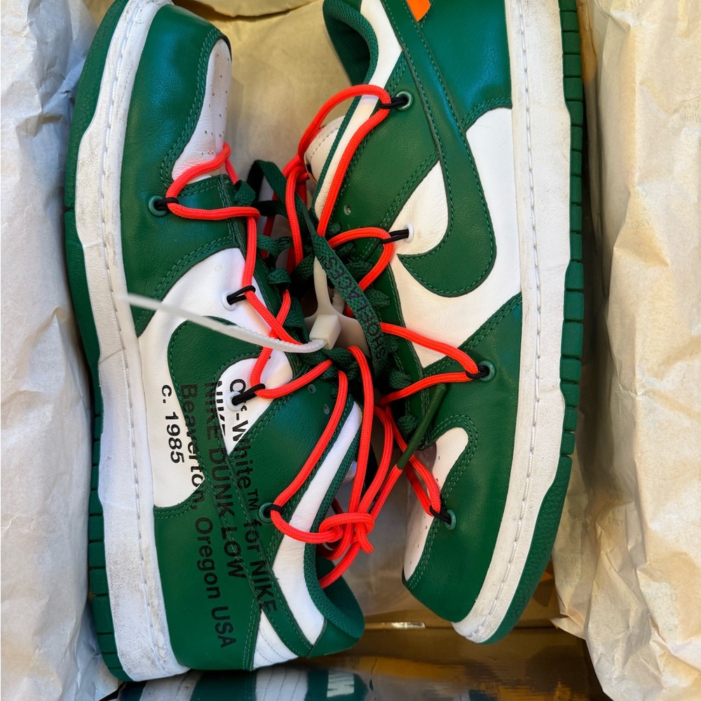 Nike Dunk Low Off-White Pine Green